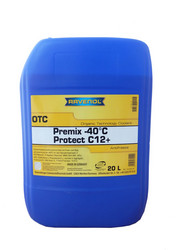 Ravenol �������� ������� � ����. ���� OTC Organic Techn.Coolant Premix -40�C (20�) 20�. | ������� 4014835755529 � �������