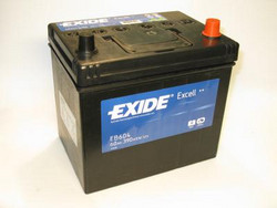 �������������� ������� Exide 60 �/�, 390 � | ������� EB604  ������ ����  � �������