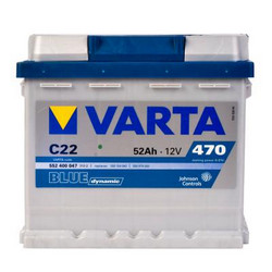 �������������� ������� Varta 52 �/�, 470 � | ������� 552400047  ������ ����  � �������