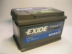 �������������� ������� Exide 72 �/�, 720 � | ������� EA722  ������ ����  � �������