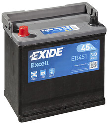 �������������� ������� Exide 45 �/�, 330 � | ������� EB451  ������ ����  � �������