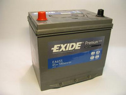 �������������� ������� Exide 65 �/�, 580 � | ������� EA655  ������ ����  � �������