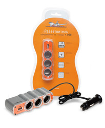 ������������ ������������� Airline �������������-������������ �� 3 ������ + USB | ������� ASP3U03
