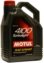 ������ �������� ����� Motul 4100 Turbolight ����������������� 100355 � �������