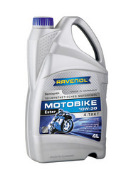 ������ �������� ����� Ravenol Motobike 4-T Ester 10W-30 (4�) new ����������������� 4014835731097 � �������