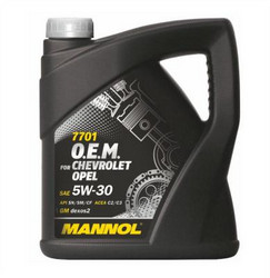 ������ �������� ����� Mannol O.E.M. for Chevrolet Opel 5W-30 ������������� 4036021401447 � �������