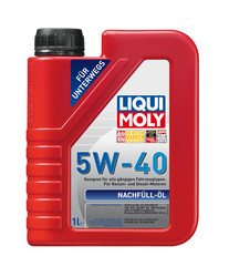 ������ �������� ����� Liqui moly Nachfull Oil SAE 5W-40 Hc-������������� 1305 � �������