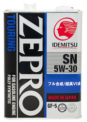 ������ �������� ����� Idemitsu Zepro Touring Sn/Gf-5 5W-30 4� ������������� 1845041 � �������
