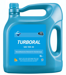 ������ �������� ����� Aral  Turboral 15W-40, 5�. ����������� 22014 � �������