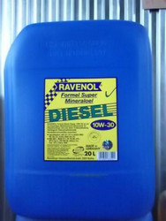 ������ �������� ����� Ravenol Formel Diesel Super 10W-30, 20� ����������� 4014835633421 � �������