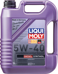 ������ �������� ����� Liqui moly Diesel Synthoil SAE 5W-40 ������������� 1927 � �������