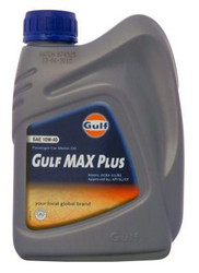 ������ �������� ����� Gulf Max Plus SAE 10W-40 (1�) ����������� 8717154950380 � �������