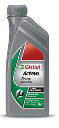 ������ �������� ����� Castrol  ACT>EVO Scooter 4T 5W-40, 1 � ������������� 151A76 � �������