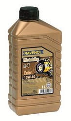 ������ �������� ����� Ravenol Motobike 4-T Ester 10W-60, 1�  4014835702318 � �������