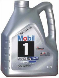 ������ �������� ����� Mobil 1 Peak Life SAE 5W-50 (4�)  152082 � �������
