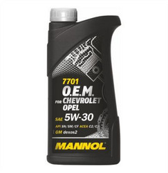 ������ �������� ����� Mannol O.E.M. for Chevrolet Opel 5W-30 ������������� 4036021101446 � �������