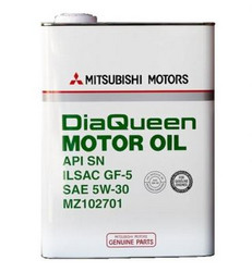 ������ �������� ����� Mitsubishi Dia Queen Motor Oil SAE 5W-30 API SN/GF-5 (4�)  MZ102701 � �������