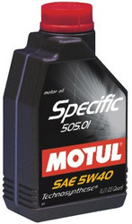 ������ �������� ����� Motul Specific 505.01 ������������� 101573 � �������