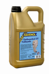 ������ �������� ����� Ravenol Outboardoel 2T Full synth, 5�  4014835637450 � �������