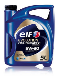 ������ �������� ����� Elf Evolution Fulltech Msx 5W30 ������������� 194904 � �������