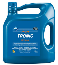 ������ �������� ����� Aral  High Tronic 5W-40, 5�. ������������� 20635 � �������