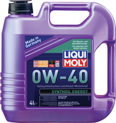 ������ �������� ����� Liqui moly Synthoil Energy SAE 0W-40 ������������� 7536 � �������
