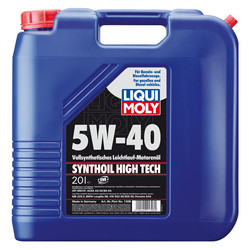 ������ �������� ����� Liqui moly Synthoil High Tech SAE 5W-40 ������������� 1308 � �������