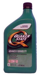 ������ �������� ����� Quaker state Advanced Durability SAE 20W-50 Motor Oil ������������� 073102364547 � �������