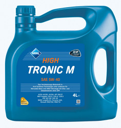 ������ �������� ����� Aral  High Tronic M 5W-40, 4�. ������������� 21404 � �������
