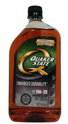������ �������� ����� Quaker state Enhanced Durability SAE 5W-20 Synthetic Blend Motor Oil ������������� 073102046825 � �������