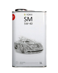 ������ �������� ����� Yokki SAE 5W40 API SM/CF ������������� YFS540SMCF1 � �������