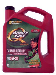 ������ �������� ����� Quaker state Enhanced Durability Higher Mileage Engine SAE 5W-30 Motor Oil ������������� 073102013445 � �������