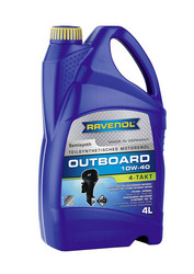 ������ �������� ����� Ravenol ��� 4-T ���.������� Outboardoel 4T SAE 10W-40 (4�) new ����������������� 4014835729193 � �������