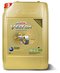 ������ �������� ����� Castrol  Vecton Long Drain 10W-40 LS, 20 � ������������� 156E4A � �������