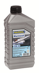 ������ �������� ����� Ravenol Marineoil Petrol 25W40 Synthetic, 1�  4014835704213 � �������