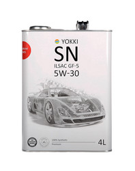 ������ �������� ����� Yokki SAE 5W30 API SN ������������� YFS530SN4 � �������