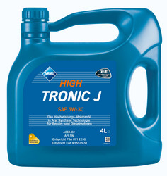 ������ �������� ����� Aral  High Tronic J 5W-30, 4�. ������������� 20194 � �������
