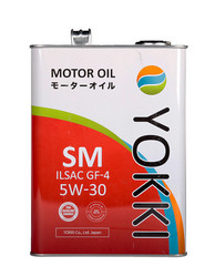 ������ �������� ����� Yokki SAE 5W30 API SM ����������������� YSS530SM4 � �������
