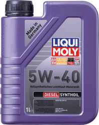 ������ �������� ����� Liqui moly Diesel Synthoil SAE 5W-40 ������������� 1926 � �������