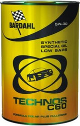 ������ �������� ����� Bardahl TECHNOS LOW-SAPS C60, 5W-30, 1�. ������������� 322040 � �������