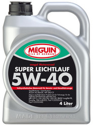 ������ �������� ����� Meguin Megol Motorenoel Super Leichtlauf 5W-40 ������������� 4355 � �������