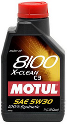 ������ �������� ����� Motul 8100 X-Clean C3 ������������� 102010 � �������