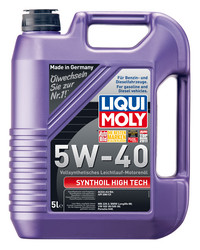 ������ �������� ����� Liqui moly Synthoil High Tech SAE 5W-40 ������������� 1925 � �������
