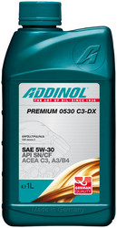������ �������� ����� Addinol Premium 0530 C3-DX 5W-30, 1� ������������� 4014766073570 � �������