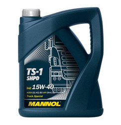 ������ �������� ����� Mannol TS-1 SAE 15W/40 SHPD ����������� 4036021256672 � �������