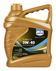 ������ �������� ����� Eurol  Turbo DI 5W40 SM/CF, 4� (����.) ������������� E1000854L � �������