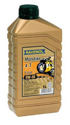 ������ �������� ����� Ravenol Motobike 4-T Ester 5W-30, 1�  4014835701717 � �������