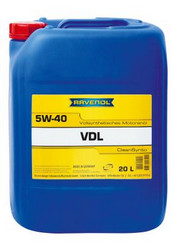 ������ �������� ����� Ravenol VDL SAE 5W-40 ������������� 4014835723726 � �������