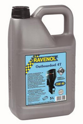 ������ �������� ����� Ravenol OutboardOEL 4T SAE 15W-40, 5�  4014835634459 � �������