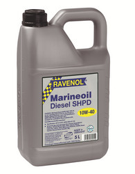 ������ �������� ����� Ravenol Marineoil DIESEL SHPD 10W40, 5� ����������� 4014835629554 � �������